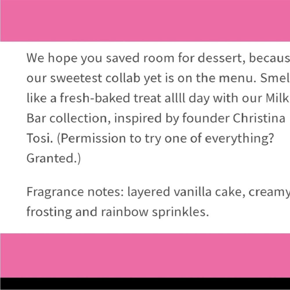 Bath and Body Works Milk Bar Birthday Cake 3-Wick Candle NWT Collaboration - Picture 2 of 2